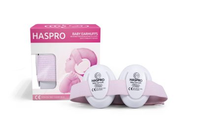 Bouchons d'oreilles HASPRO pour bébés - Rose