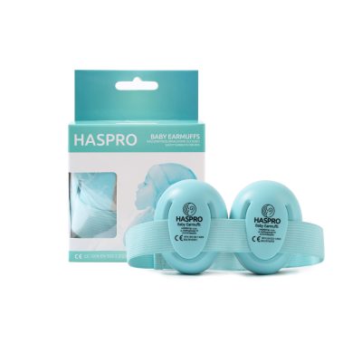 Bouchons d'oreilles HASPRO pour bébés-Menthe